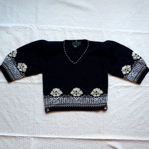 Vintage Cotton Sweater by Cullinane